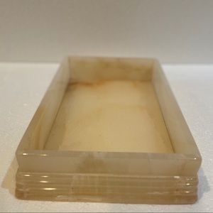 Onyx long Napkin Holder or Tray